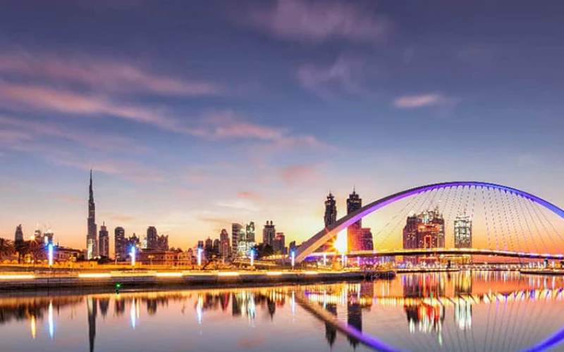 El Mundo Yacht sailing with Dubai Marina skyline – yacht rental Dubai by Mala Yachts