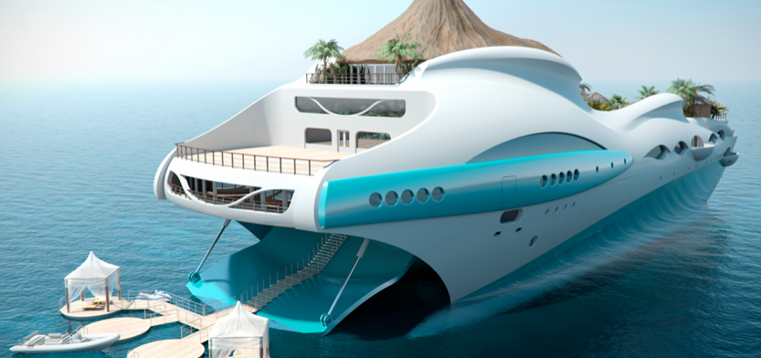 Tropical Island Yacht