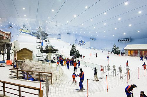 Go Skiing in the Middle of the Desert at Ski Dubai