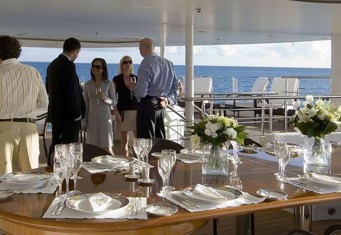 Corporate Event On Yacht
