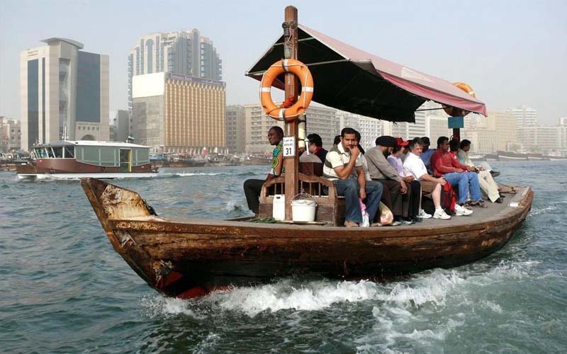 Dubai Creek Abra Ride