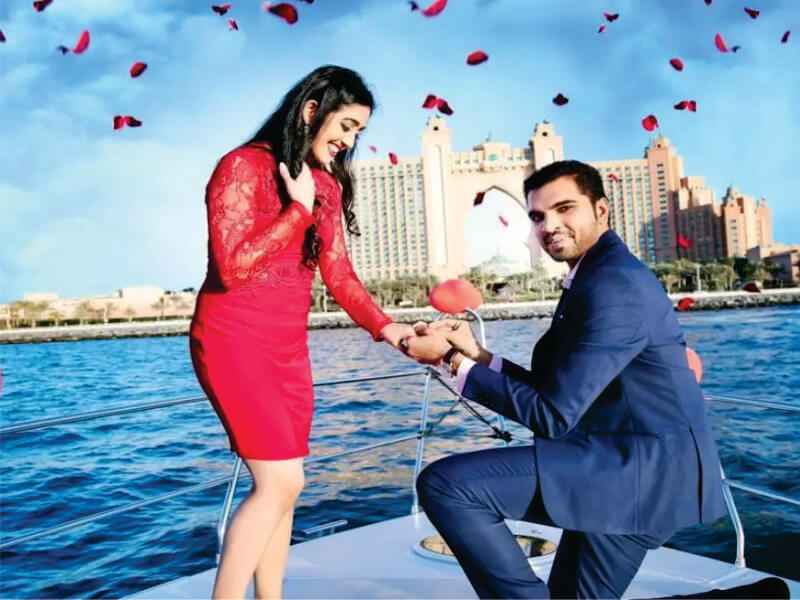 A Heartfelt "Yes!": Romantic Yacht Rental in Dubai for Unforgettable Proposals by Mala Yachts