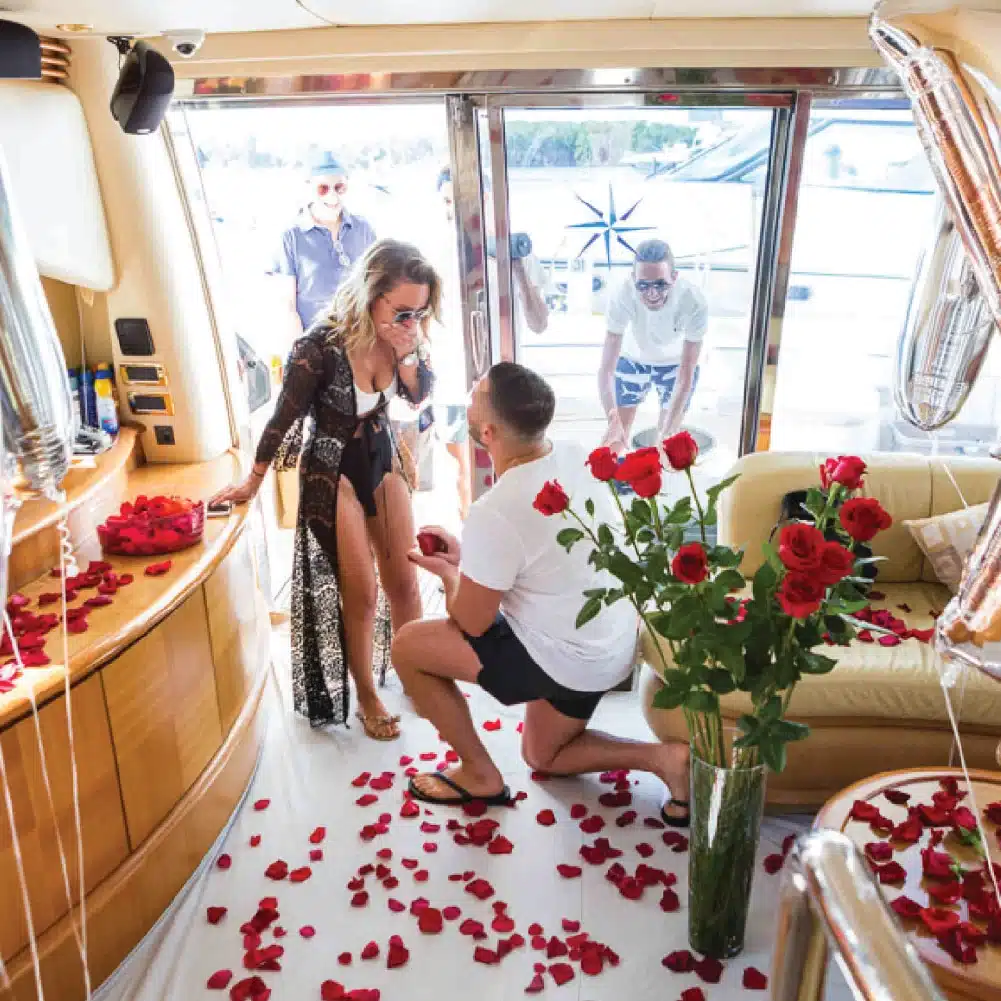 Begin Your Forever: Celebrate Your Love Story on a Dubai Yacht Rental with Mala Yachts