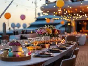 Wedding Decoration Ideas for Seaside Yacht Themes