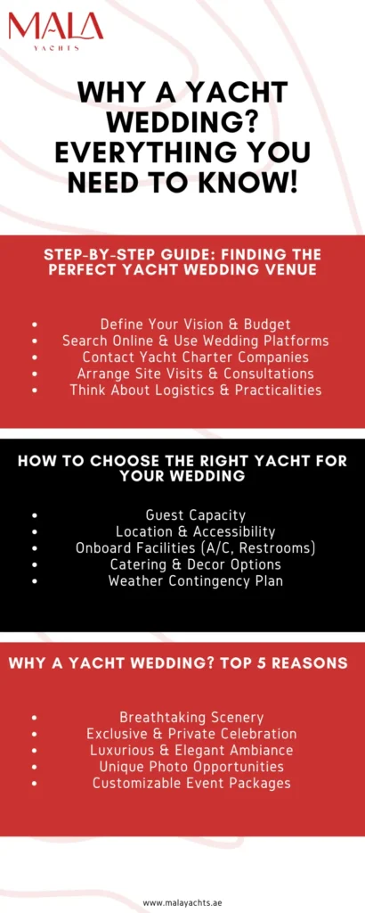 Why yacht wedding in better
