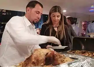 Elderly Couple Sailing