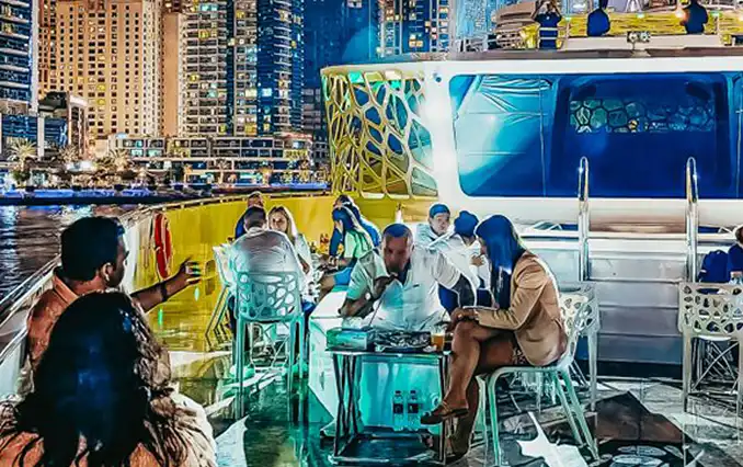 Family Enjoying Yacht Trip