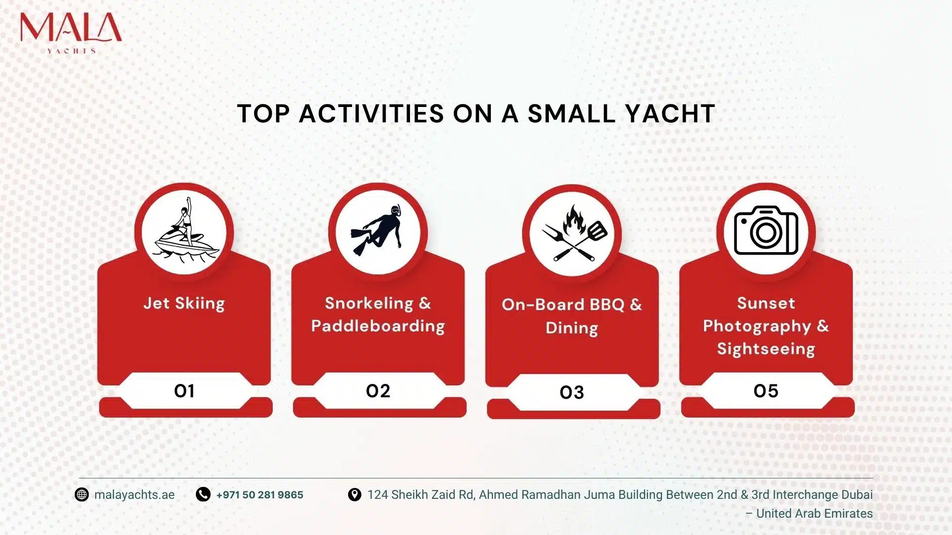 Small Yacht Rental Dubai