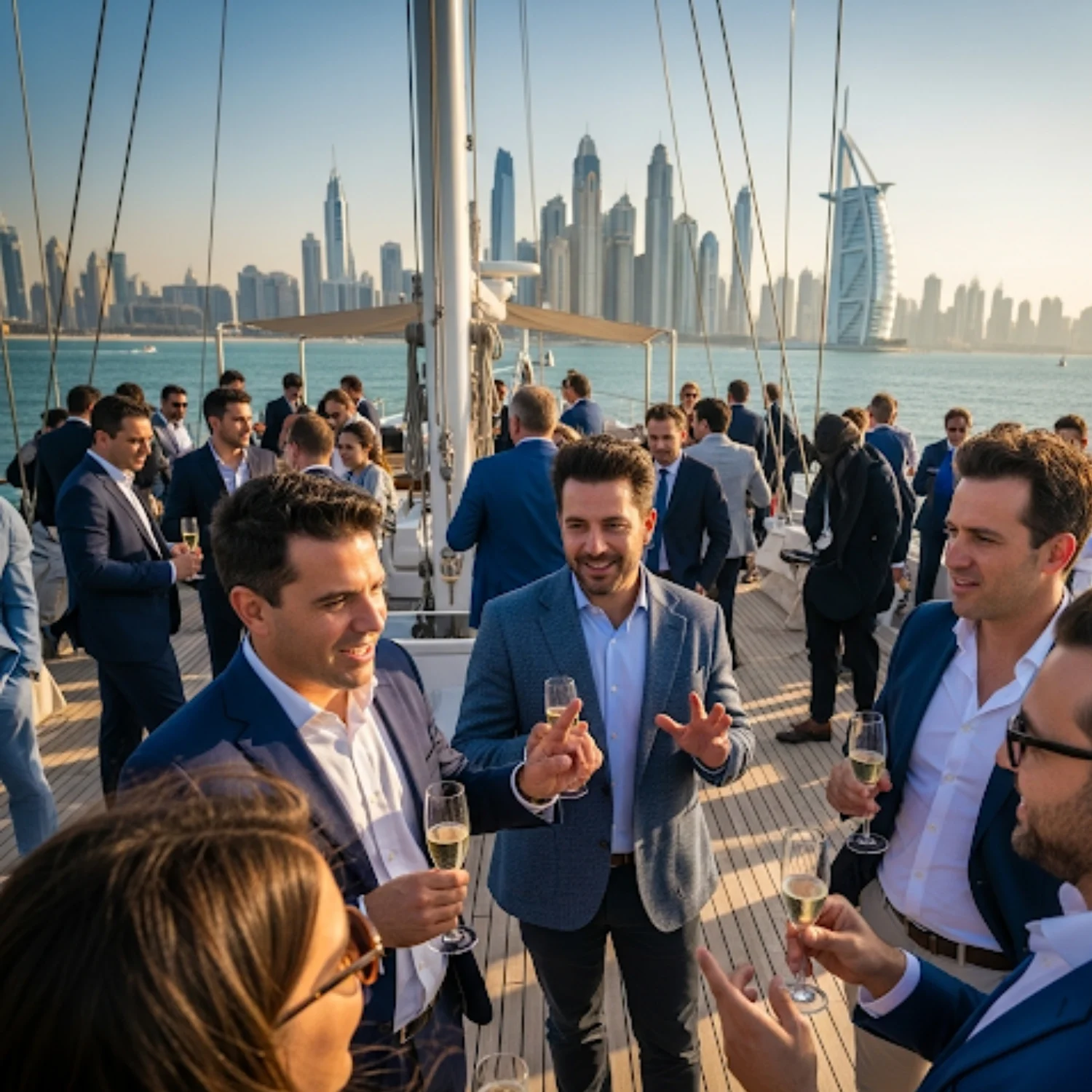 Elevate your corporate gatherings with MalaYachts’ luxury yacht rental Dubai, offering the perfect mix of business and leisure on the water